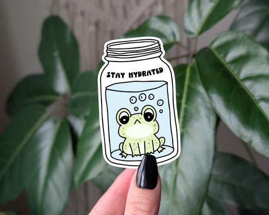 Stay Hydrated Vinyl Sticker