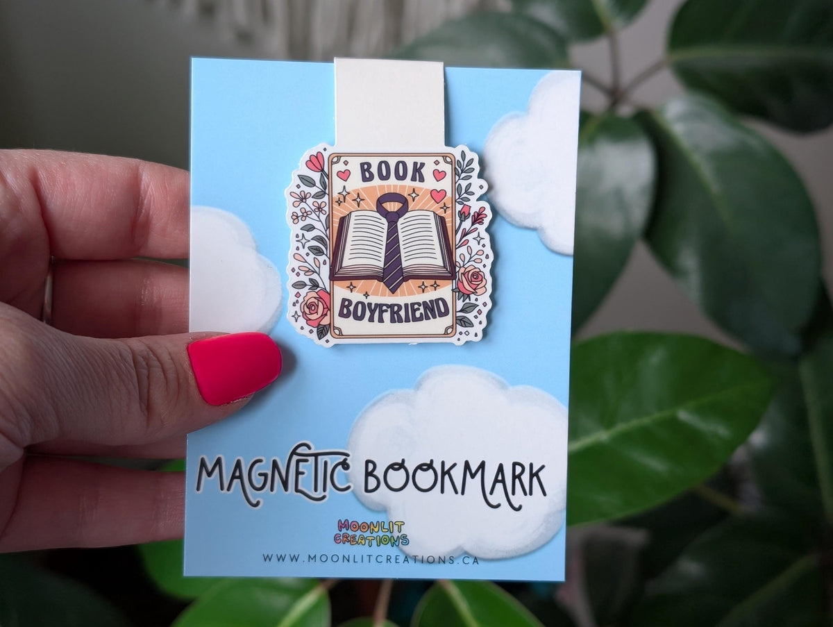 Book Boyfriend Magnetic Bookmark