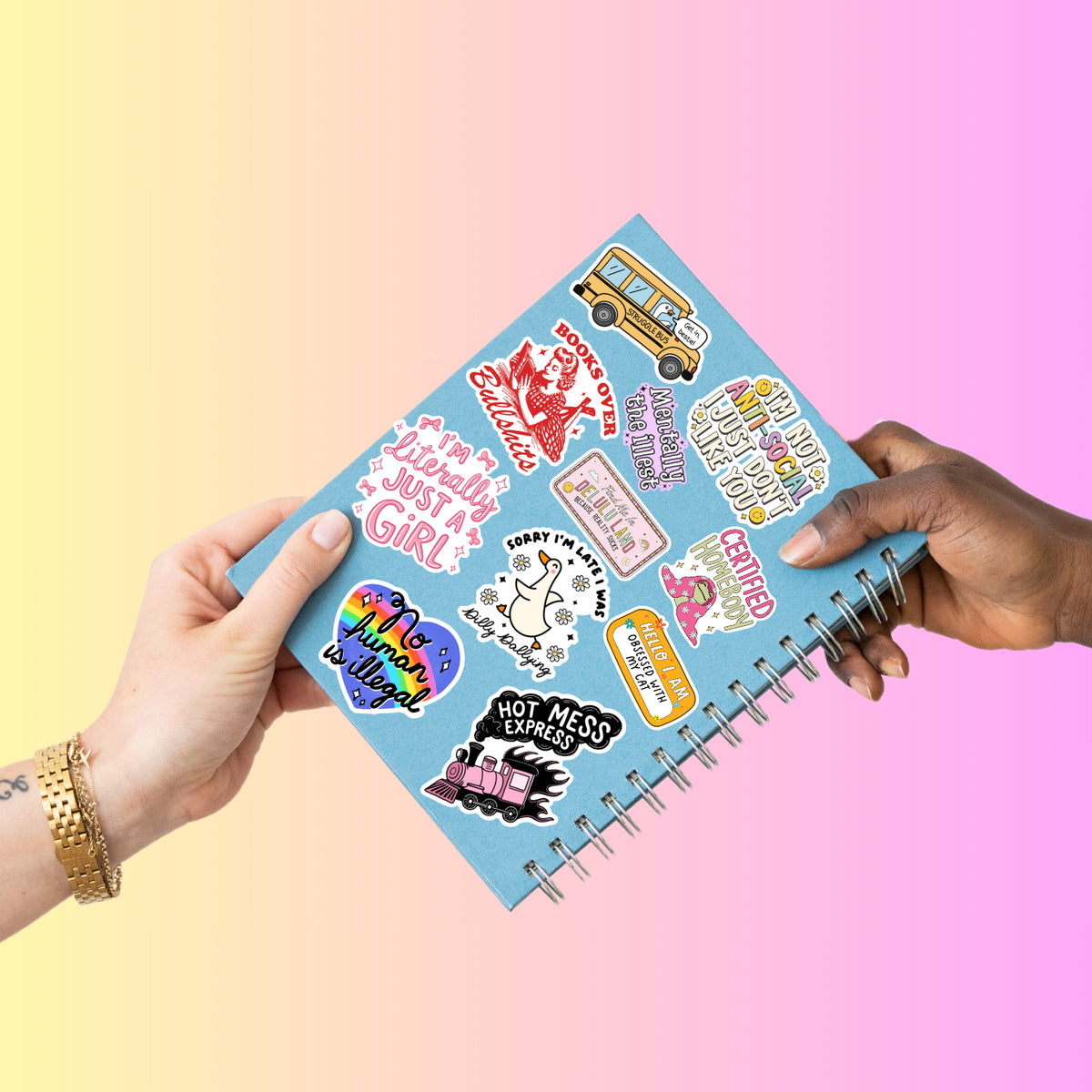 World Sleepiest Bitch Vinyl Sticker