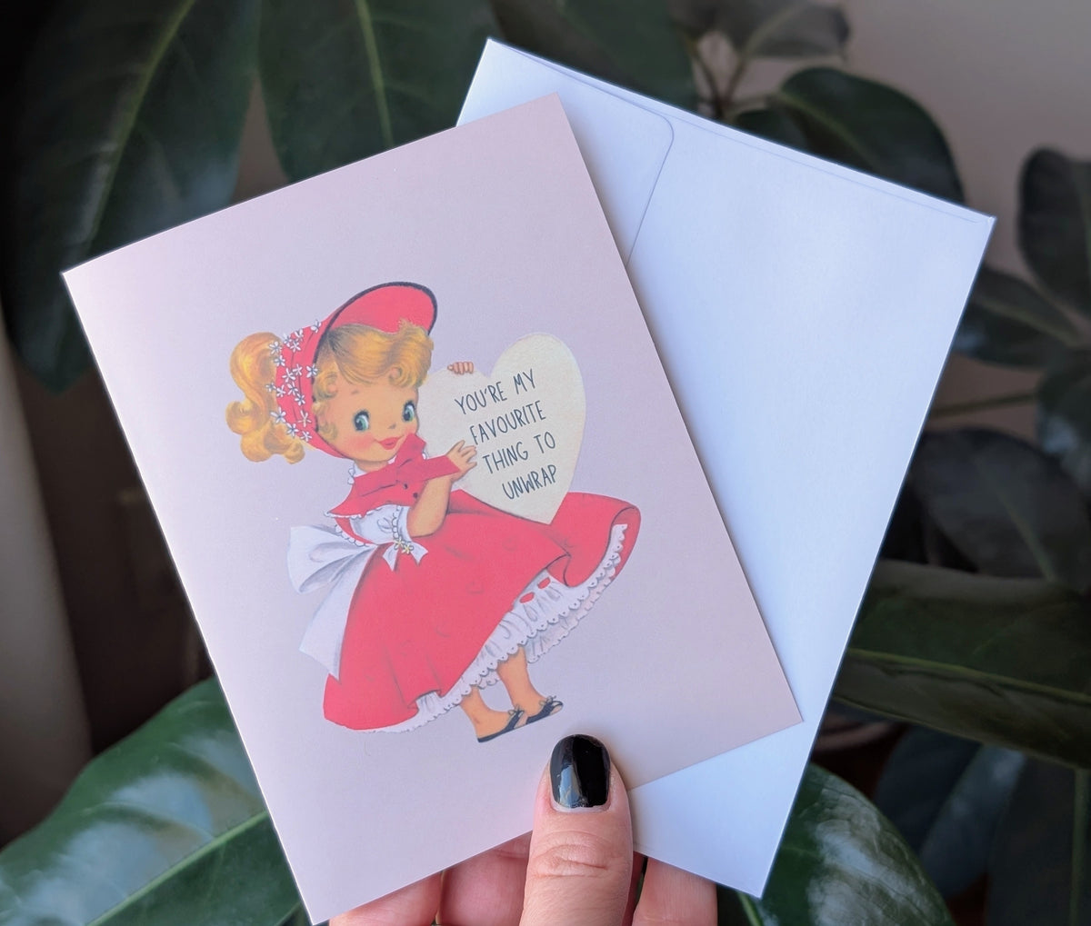 You’re My Favourite Thing to Unwrap Funny Valentine Greeting Card